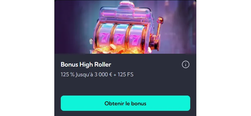 Casino Spinalto Offre High Roller